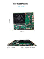 Placa Base Mini ITX Delgada con Procesador Intel Core I5 1145G7 de Cuatro Núcleos EVUC para PC Todo en Uno, PC Industrial y PC Integrado