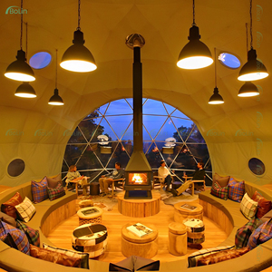 Bolin lujo al aire libre PVC Hotel Camping <span class=keywords><strong>bola</strong></span> tienda jardín iglú casa cúpula cúpulas geodésicas - Product Image 3