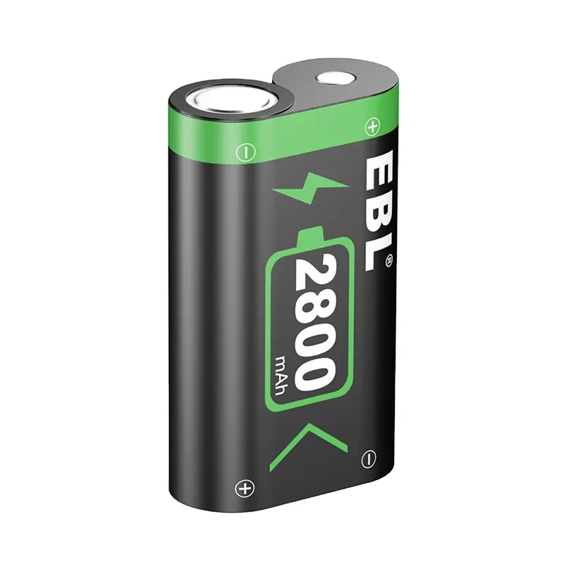 게임 컨트롤러 EBL 2.4v 2800mah NIMH 충전식 배터리 셀 Xbox One 컨트롤러