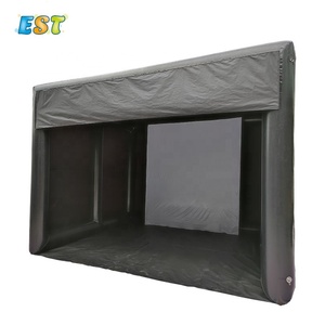Tente gonflable de golf en pvc de qualité professionnelle, télémètre de conduite, tente d'extérieur à vendre, - Product Image 2