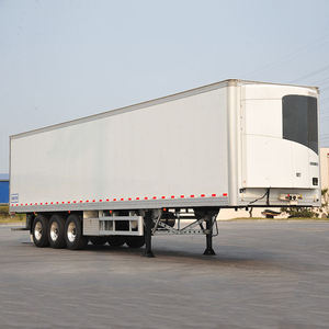 Semi-remorque frigorifique à trois essieux de 30 tonnes, en état neuf, camion frigorifique à grande capacité - Product Image 1