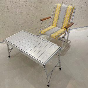 Precio barato Silla de campamento de aluminio ligera para exteriores Silla de playa de verano plegable portátil con respaldo alto - Product Image 5