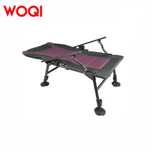 Chaise inclinable à gravité zéro réglable Woqi, chaise pliante de jardin en tissu Oxford et fer, 66,5 x 93 x 105 cm - Product Image 2