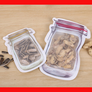 24-Pack Custom Ziplock Reusable Silicone Baby Pouch Food Grade PVC Zipper Bag Set for Pet Food Minimum Order 100pcs - Product Image 3