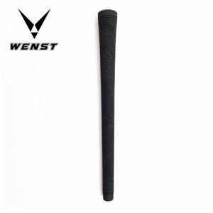 Оптовая цена от китайского производителя: индивидуальный чисто черный резиновый грип для клюшек для гольфа, модель E-018, подходит для деревянных/железных/вейдж-клюшек, 50 г - Product Image 1