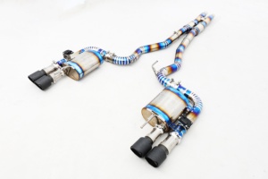 Système d'échappement valvé en acier inoxydable 304/titane conçu sur mesure pour les tuyaux d'échappement à performances améliorées Ford <span class=keywords><strong>Mustang</strong></span> 5.0L - Product Image 2