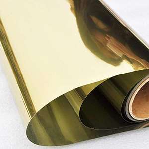 Pegatina de película de vinilo para oficina, pintura para mascotas dorada y plateada, película de ventana de vidrio para construcción, hogar, 1,52x30m, tinte de ventana reflectante, 2 rollos, 1,52*30m - Product Image 3