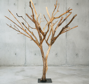 Tronco d'Albero Artificiale Artigianale, Effetto Legno Secco, per Interni ed Esterni, Giardino, Paesaggistica, Centri Commerciali, Matrimoni, Decorazioni per la Casa - Product Image 1