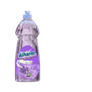 Jabón Líquido Concentrado para Lavar Platos Alharm 750ml Aroma Lavanda Francesa Ecológico Antibacterial Limpiador de Cocina 15-30% - Product Image 1
