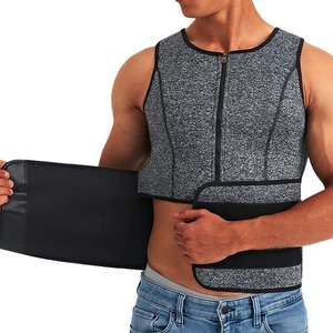 Entraîneur de taille et de sueur pour hommes, ceinture amincissante, <span class=keywords><strong>gaine</strong></span> pour perte de poids et de <span class=keywords><strong>ventre</strong></span> - Product Image 5