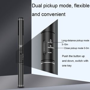 Nouvel arrivage 28cm de réduction intelligente du bruit Carte son en direct Microphone d'ordinateur Téléphone Caméra Nouvelles Interview Microphone 60dB Bruit - Product Image 6