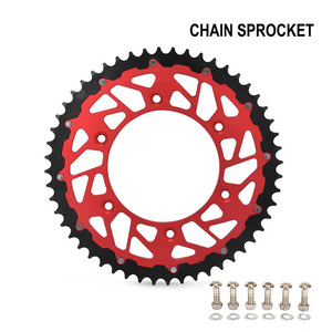 45T 47T 48T 49T 50T 51T 52T Pignon de chaîne arrière de moto adapté pour BETA 250 RR 250RR RX 300 2T CR125R Pignon 430 <span class=keywords><strong>RS</strong></span> - Product Image 4