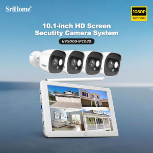 SriHome Màn Hình LCD 2MP Máy Quay Video 8 Kênh Không Dây 10.1Inch Hệ Thống Camera An Ninh Mạng IP Âm Thanh Hai Chiều 8TB Wifi NVR - Product Image 2