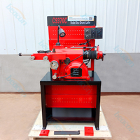 Machine à rectifier les disques de frein C9370C, machine à percer les tambours, machine à polir pour l'entretien des camions et voitures de moyenne tonnage