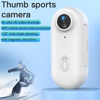 Caméra corporelle miniature Relee H88 FHD 1080P avec vision nocturne, grand angle, WiFi en option, 4K, étanche 30m, pour le sport et le cyclisme, carte TF configurable