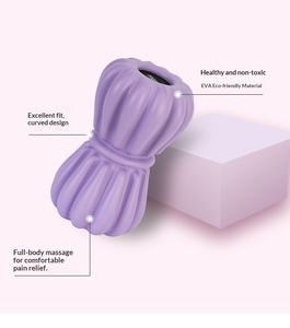 Pelota de espuma EVA con forma de cacahuete: Ideal para masajes de cuello, pies y cuerpo completo para relajar los músculos y aliviar la tensión. - Product Image 5