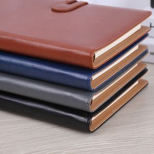 Carnet de notes en similicuir pour étudiants, carnet de notes professionnel, bloc-notes personnalisable avec logo imprimable, cadeau pour étudiants, best-seller - Product Image 2