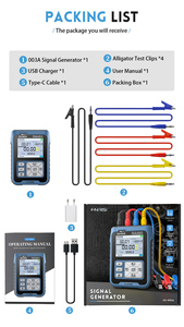 เครื่องกำเนิดสัญญาณไซน์เวฟ Fnirsi SG-003A เครื่องสอบเทียบแหล่งกำเนิดสัญญาณ ปรับแรงดันและกระแสได้ 0-10V 4-20mA ความละเอียดความถี่ 1Hz - Product Image 6