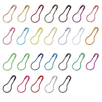 Épingle en forme de gourde couleur fer en forme de poire boucle en forme de U aiguille crochet assurance épingle de sécurité pour étiquettes suspendues