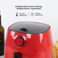 Circulation d'air Chaleur Uniformément 4L Saine Sans Huile De Friture De Poulet Friteuse à Air