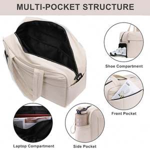 High Quality Custom Large Capacity Wet/Dry <b>Waterproof</b> <b>Shoe</b> Bag Sport Gym Duffle Bag with Zipper Closure Women <b>Men</b> - Product Image 2