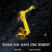 Bras de robot CNC Fanuc entièrement intelligent à entraînement électrique IP65, robots articulés industriels pour le traitement des métaux avec garantie de 2 ans, 1 kW 220V