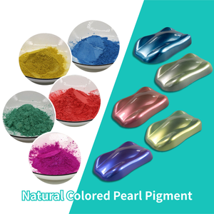 Wholesale Custom Private Label Automobile Grade Natural Colored Pearlescent <strong>Pigment</strong> for Car Paint - Product Image 1