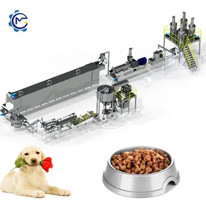 Automatic Dog Pet Food Manufacturing Machines Pet Food Production Line Machine Produce In China