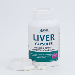 60 capsule di latte di cardo tarassaco epatico capsule di Detox Repair Formula erboristica depurano il fegato integratore di supporto - Product Image 4