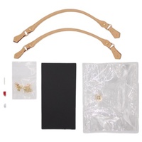 Mode Winkelen Vrouwen Hand Tassen Custom Logo Luxe Papieren Zak Dames Diy Kit Pvc Tassen