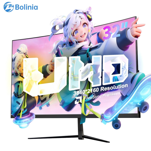 32-Inch Professional PC Computer Gaming LCD Monitor 60Hz HDR 4K UHD TFT Wide Screen Wholesale for Esports