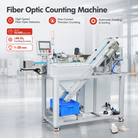 Machine de comptage de fibres optiques à alimentation automatique, machine de comptage de pièces à grande vitesse pour connecteurs