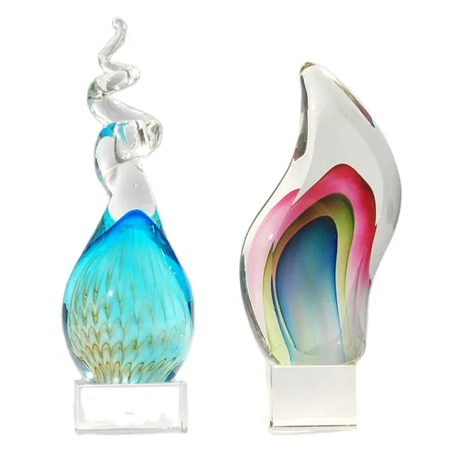 abstract modern Europe feature fashion art glass sculpture