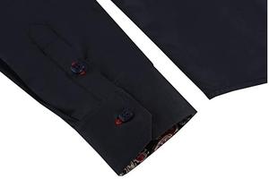 <span class=keywords><strong>Camisas</strong></span> informales con <span class=keywords><strong>cuello</strong></span> alto y botones para hombre, <span class=keywords><strong>camisas</strong></span> <span class=keywords><strong>de</strong></span> estilo <span class=keywords><strong>italiano</strong></span>, ajustadas al cuerpo, nuevo diseño - Product Image 6