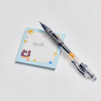 Carnet de notes promotionnel 3x3 pouces, bloc-notes imprimé, notes autocollantes, logo personnalisé