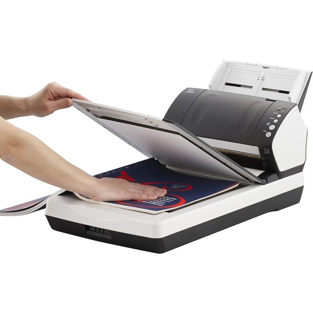 Fujitsu Fi-7240 High-Speed USB Scanner for Double-sided Documents and Receipts A4 Flatbed Sheet-fed in Stock