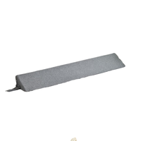 Coussin triangulaire ergonomique en polyester/coton tricoté, rembourré en mousse, écologique, pour le dos du lit, pour l'espace entre matelas et tête de lit, pour le sommeil