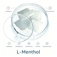 L-Menthol 99% CAS 2216-51-5 Cristaux de menthe Qualité alimentaire Agent rafraîchissant Arôme Dentifrice Chewing-gum Bonbons Boissons Parfum Haihua