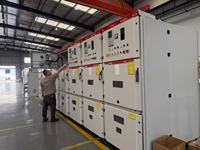 Armoire de distribution électrique intérieure personnalisée, armoire d'entrée pour tableau électrique extractible KYN28-12