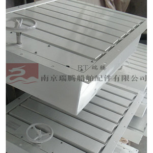 แผ่นระบายอากาศเหล็กกล้า CB*3231-83 พร้อมสกรูยึดสำหรับฝาครอบระบายอากาศ - Product Image 4
