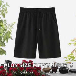 <b>Mens</b> <b>Black</b> Casual Drawstring <b>Shorts</b> Loose Fit Athletic Summer Pants Quick Dry Breathable Workout Training Running Sports Bottoms - Product Image 3