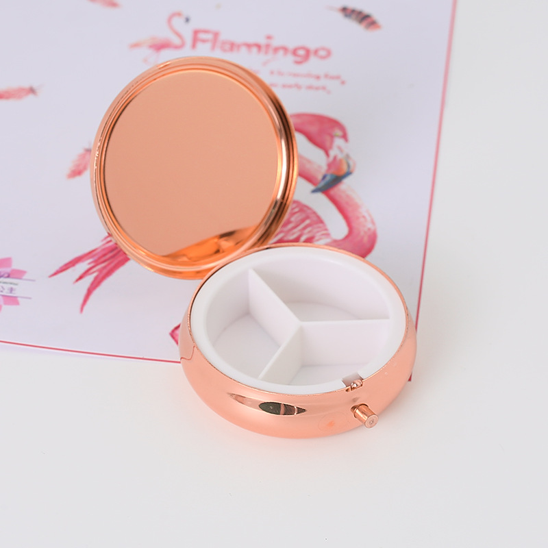 60mm-rose gold with grids
