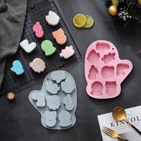 Moule en silicone M61532 pour gants de Noël, gâteaux, chocolats et pâtisseries de fêtes