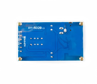 Carte d'amplificateur de puissance numérique Bluetooth - 2 canaux 50W*2 - Carte d'amplificateur audio avec boîtier - Pas de son POP - ZK-502B