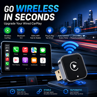 Boîtier Carplay Ai de nouvelle génération, Dongle Android Auto sans fil, le plus petit mini portable, Plug and Play, connexion rapide et stable