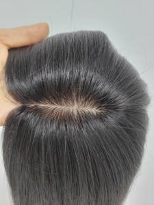 Postizo de Cabello Humano con Clip de 12 Pulgadas, Recto Medio, Colores Naturales, WIGTS Premium, Atado a Mano, Ligero, Envío Rápido, Uso Diario - Product Image 5