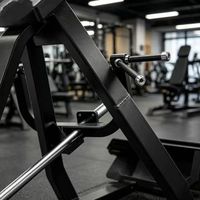 Máquina de Press de Pecho Comercial, Máquina de Ejercicios de Fuerza con Inclinación, Estructura de Acero Resistente, Equipo de Gimnasio