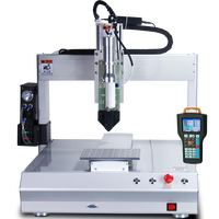 Robot Dispensador de Pegamento Automático de 3/4 Ejes Personalizado, Máquina de Programación CNC, Bomba de Engranajes PLC, Motor de Alta Potencia