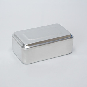 Boîte de stérilisation en acier inoxydable 210 mm carrée, conteneur de stockage d'instruments chirurgicaux pour laboratoire médical - Product Image 1