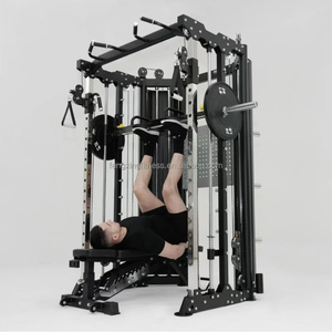 DY-6000E商用多機能スミスマシン機能トレーナー家庭用ジム用フィットネス機器スチール製 - Product Image 5